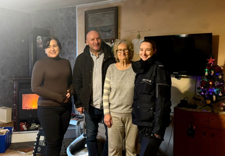 Paczki od Komendy Powiatowej Policji w Czarnkowie