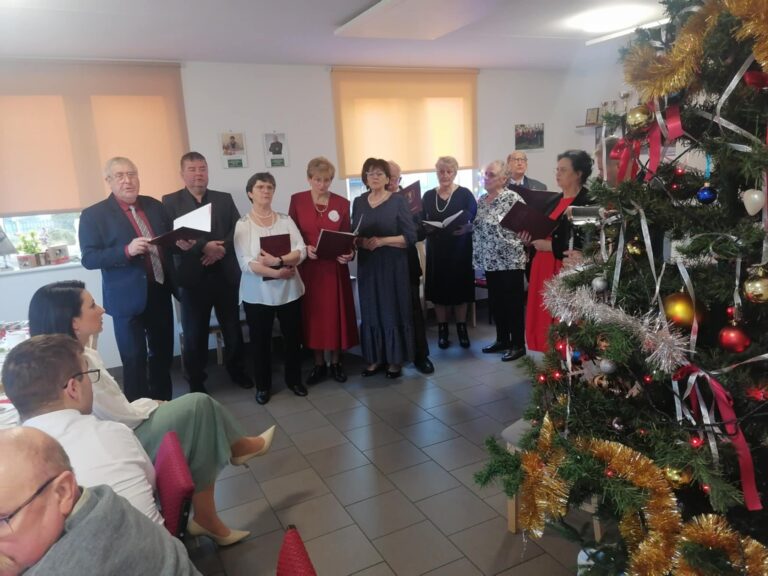 Wigilia w Stacjonarnym Klubie Seniora